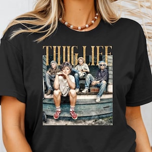 Golden Girls Thug Life Comfort Colors Shirt, The Golden Girls Fan Shirt, Golden Girls Lover Gift, 80s TV Sitcom, Shirt For Women Tshirt