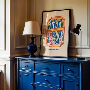 Quirky Fish Gift Retro Kitchen Eclectic Wall Decor