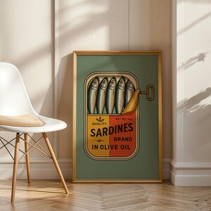 Fish Print Gift Eclectic Maximalist Wall Art