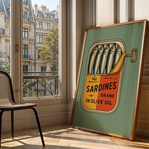 Maximalist Art Print Digital Download Retro Fish