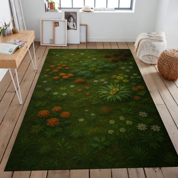 Moss Rug - Etsy
