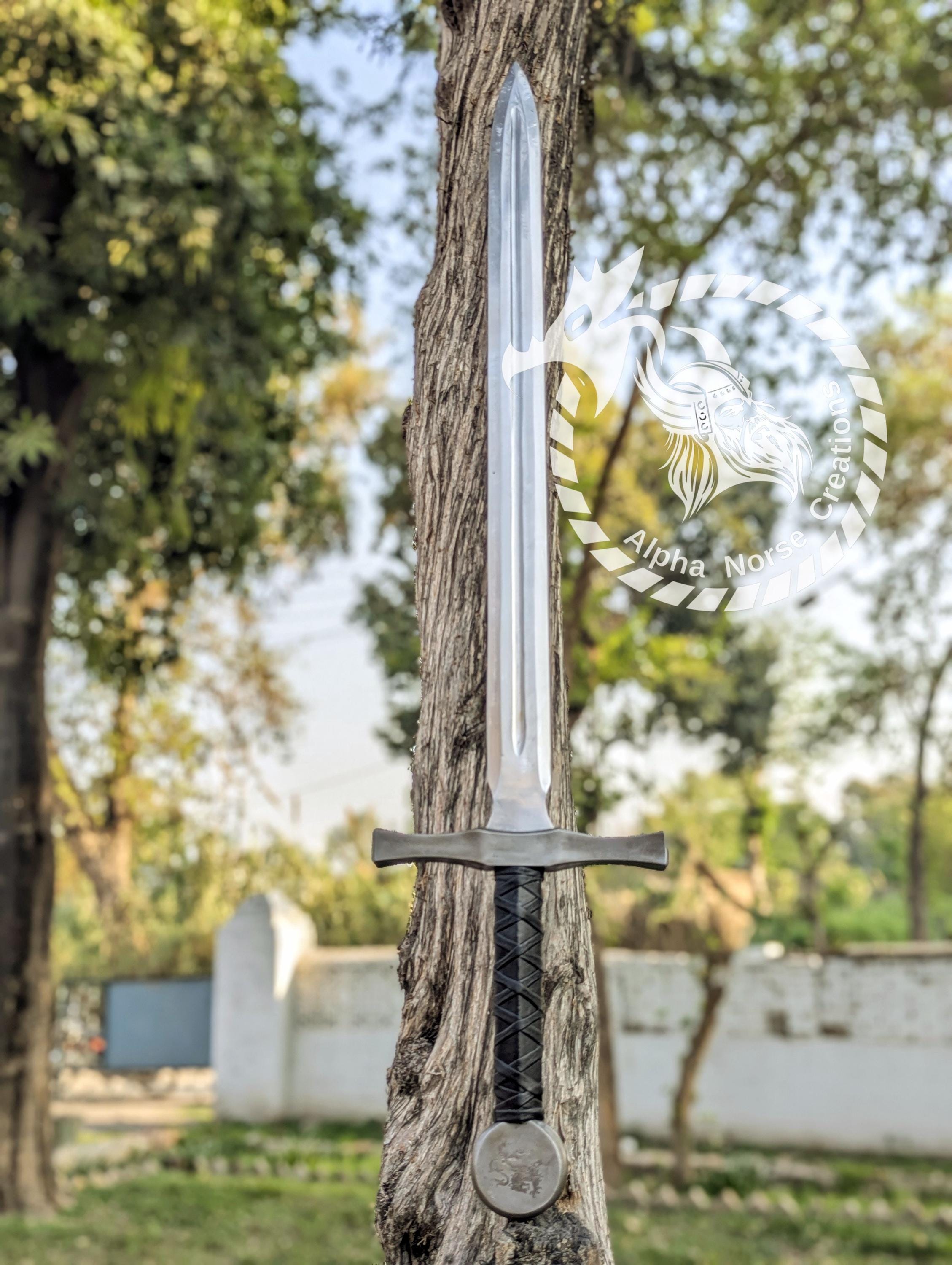 Hand-forged Crusader Longsword: 42