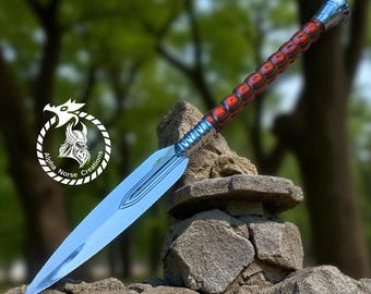 Handmade Decorative Viking Spear Collectible Norse Decor Prop