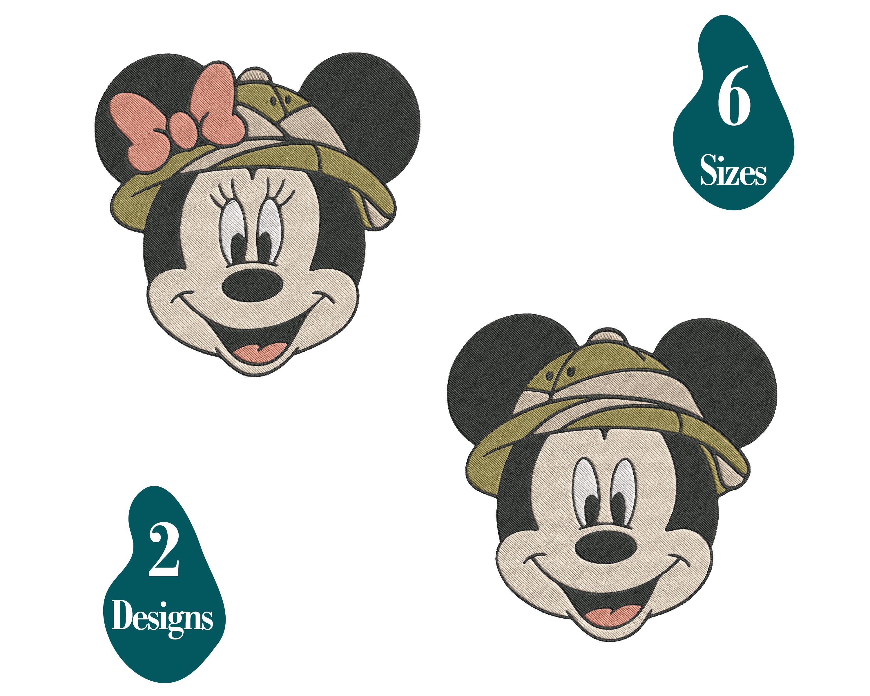 Minnie Mouse Embroidery File Outline - Etsy