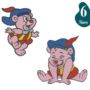 Gummybeerborduurwerk – digitaal bestand | 6 maten | Direct downloaden