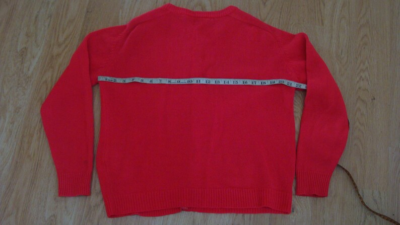 Women/'s Vintage Full Fashion 100/% Acrylic Cardigan Satisfaction Always Korea made Sweater Ribbon lined Button Front Crew Neck Long Sleeve 44