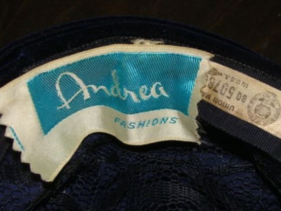 Andrea Fashions Vintage Union Label USA Made Turb… - image 5