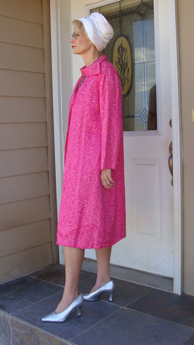 1960s Hot Pink Dress Set