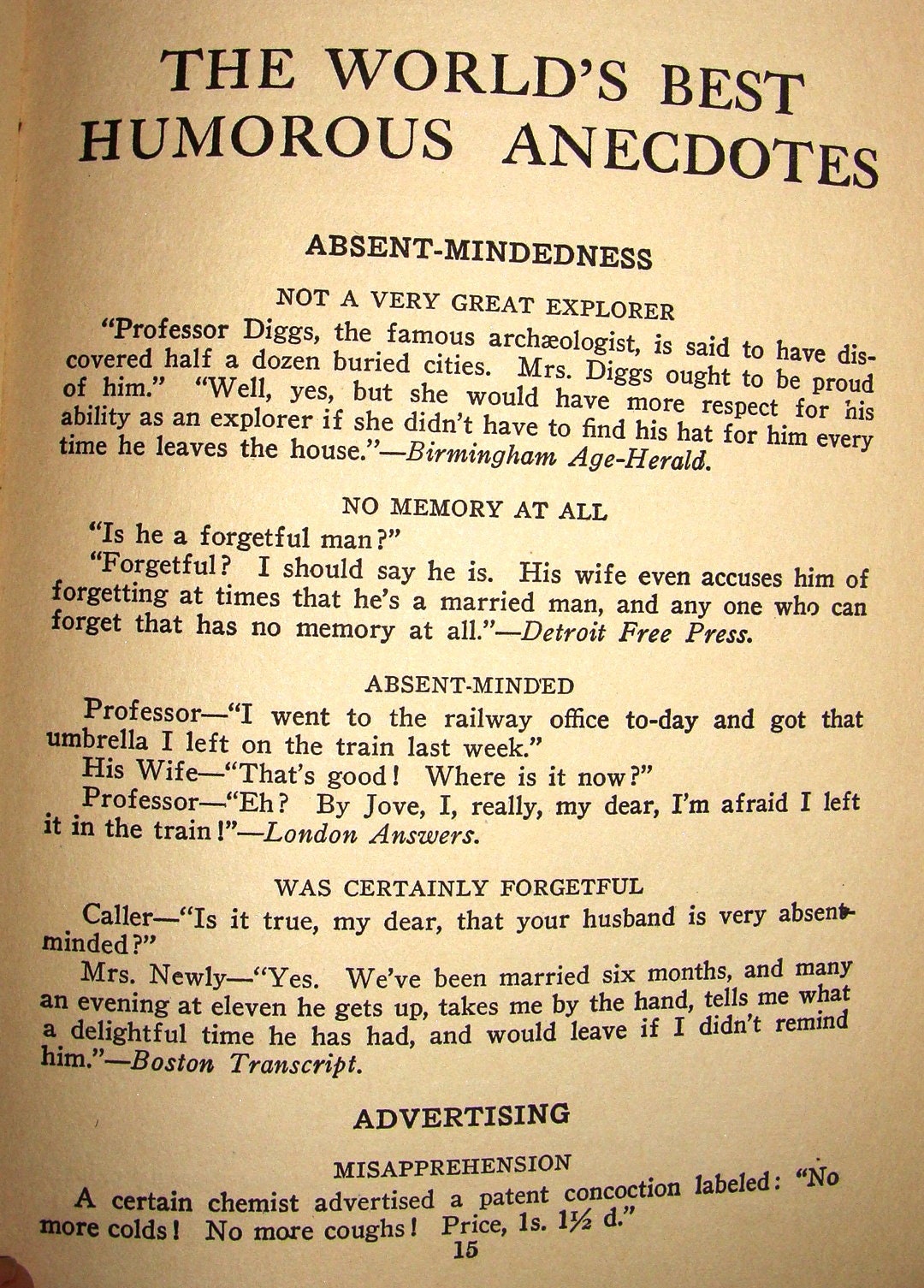 world-s-best-humorous-anecdotes-wit-repartee-1923-clean-etsy