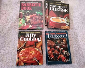 4 libros de cocina clásicos de los años 60 de Better Homes & Gardens
