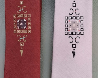 Mid Century Tie Flat Bottom Necktie