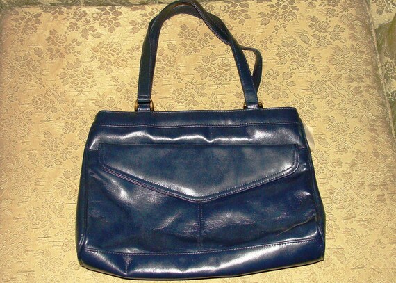 navy blue purse