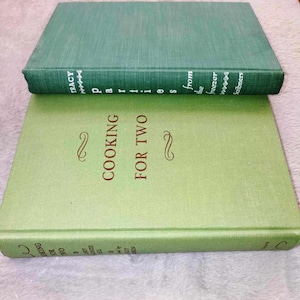 Cooking for Two Vintage Cookbook 1951 Market Entertainment Parties from the Freezer 1962 Food and Nutrition 1961 Art of Salad Making 1968