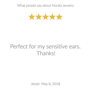 Niobium Earwires Swan Spiral Hooks, Hypoallergenic Ear Wires Silver-color Niobium Earrings for Sensitive Ears, Niobium Jewellery image 7