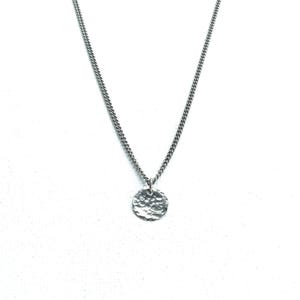 Breloque disque martelé, petit pendentif disque, cercle rond en niobium pour collier ou bracelet, bijoux hypoallergéniques sans nickel pour peau sensible