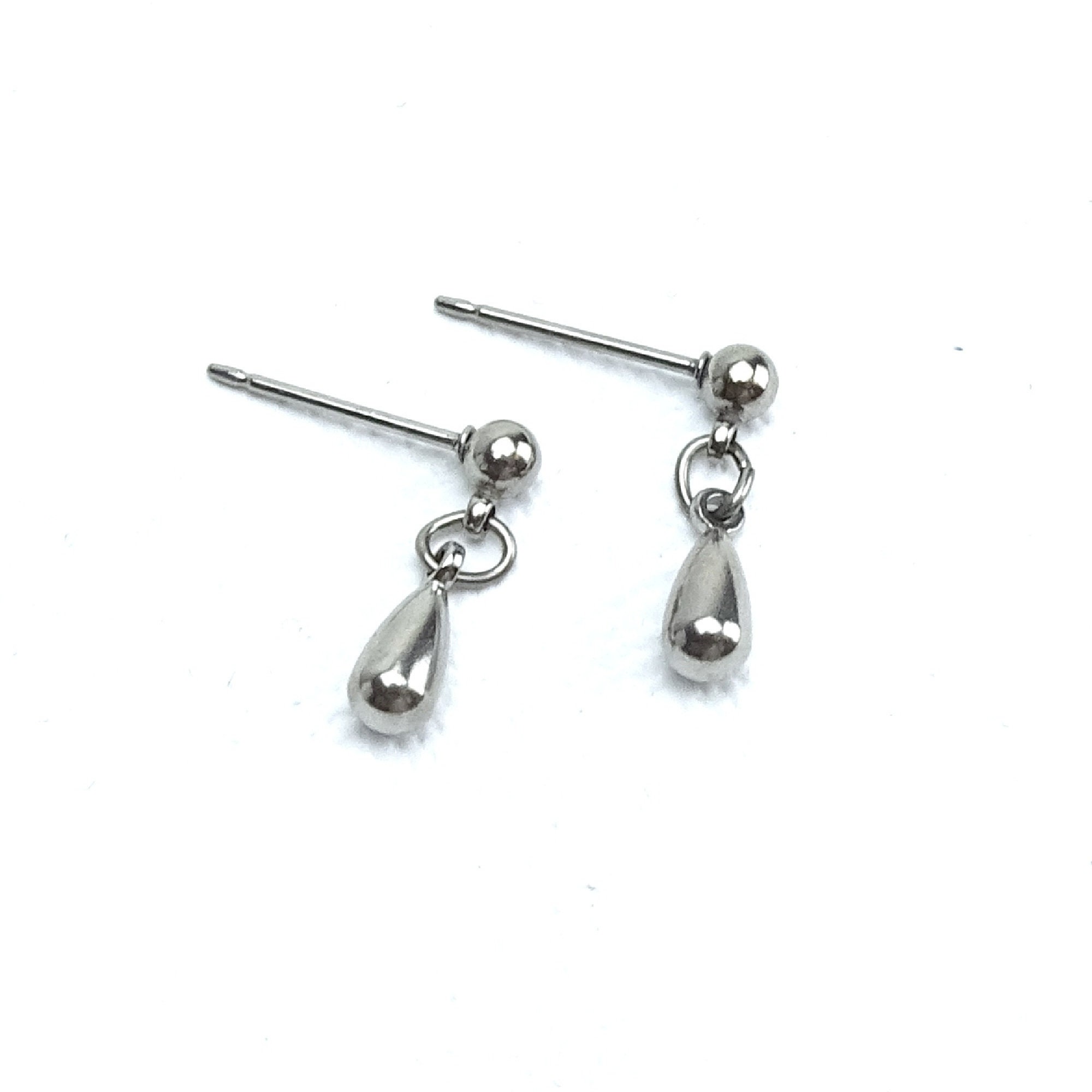 Metallic Glass Cross Earrings Titanium Dangle Earrings Titanium Earrings  Hypoallergenic for Sensitive Ears Earring Hooks Nickel Free 