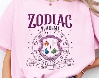 Maglietta con il logo del Professor Orion Book Club Zodiac Academy, regalo per amanti dei libri e lettori di fantasy, regalo per lei.