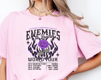 Enemies To Lovers, Romantasy Shirt, Smut Reader Dark Romance, Shirt Book Lover
