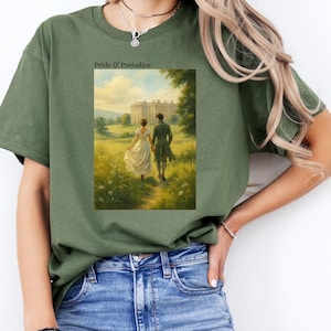 Pride and Prejudice shirt, Jane Austen Merch Shirt, Gift For Reader, Book Lover Gift,y Bookish Merch, Book Shirt, Bookstagram