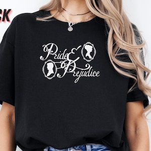 Pride and Prejudice t-shirt, Jane Austen Merch Mr Darcy Shirt, Book Lover Gift, Gift For Reader, Bookish Merch, Book Shirt