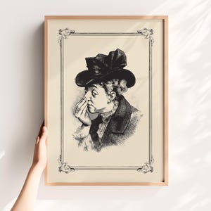 Funny Stinky Bathroom Art - Vintage Toilet Humor Poster Guest Restroom Wall Art (Digital Print)