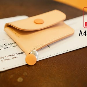 Gratis | Solo per 3 giorni | Cartamodello in Pelle per Porta Carte e Monete | File PDF