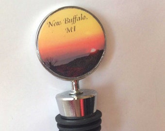 Photo Wine Stopper - New Buffalo Photos