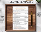 ATS Accounting Resume Template, Finance CV for Canva, Cover Letter Included (Digital Download