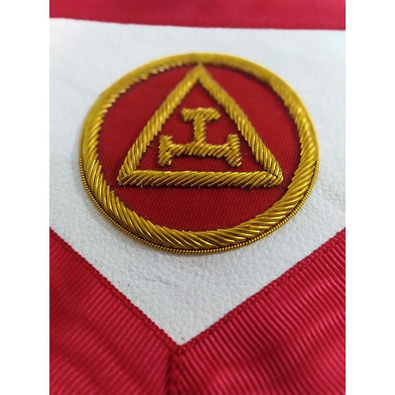 Masonic Rope Vector Royal Arch Masonic Apron Package: Handcrafted Leather Apron, Gloves ...