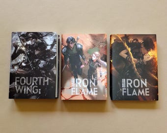Fourth Wing + Iron Flame + Onyx Storm Korean Limited Edition Book