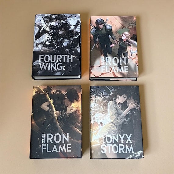 Fourth Wing + Iron Flame + Onyx Storm Korean Limited Edition Book
