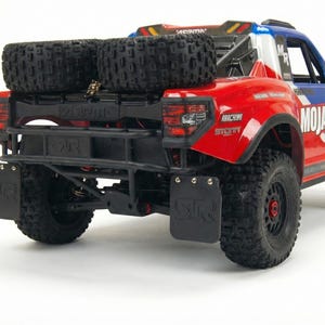 Arrma hintere weiche Schmutzfänger + Halterungen für Arrma Mojave 4s 1:8 Scale Modellbau