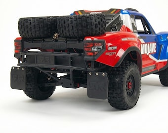 Paraspruzzi morbidi posteriori Arrma + staffe per Arrma Mojave 4s scala 1/8 RC