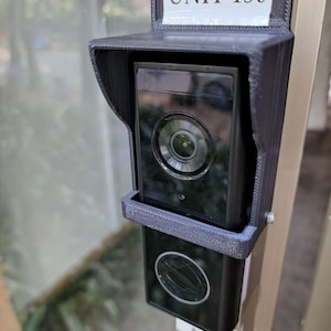 Wall Mounting Bracket with Shroud For EUFY Battery Video DOORBELL 2K with Homebase