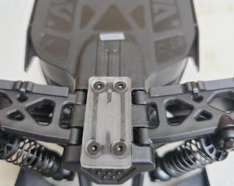Piastre paramotore anteriori e posteriori Arrma Typhon/Mojave Grom 2 e BLX - Bianche - Disponibili in Australia