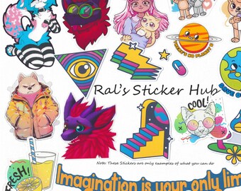 Naklejki niestandardowe