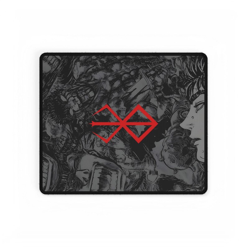 Berserk Guts Anime Mousepad: Large Manga Desk Mat image 7