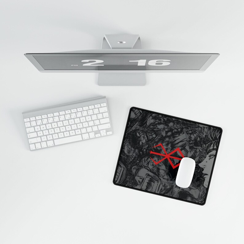 Berserk Guts Anime Mousepad: Large Manga Desk Mat image 9