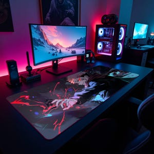 Gojo Satoru Mousepad: Jujutsu Kaisen Anime Desk Mat