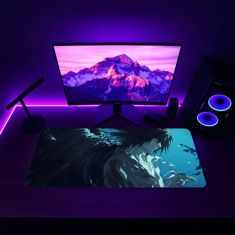 Death Note Mouse Pad, Death Note Anime Desk Mat, Kira & Ryuk Design ...