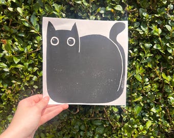 The Void - Wood Cut Print