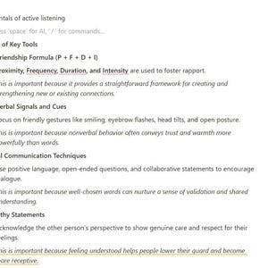 Active listening guide, e-book, coaching