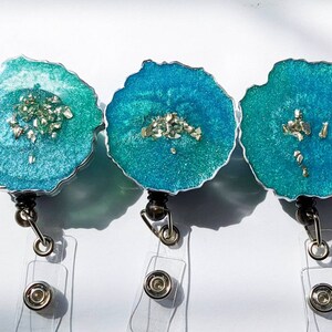 Badge Reel, Flowers badge reel, ID Badge Reel, ID badge holder