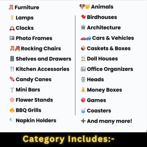 700,000+ Laser Cut Files Mega Bundle, SVG DXF CNC Vector Plans, Digital Download for Glowforge, XTool, Lightburn, Ultimate Woodworking image 9