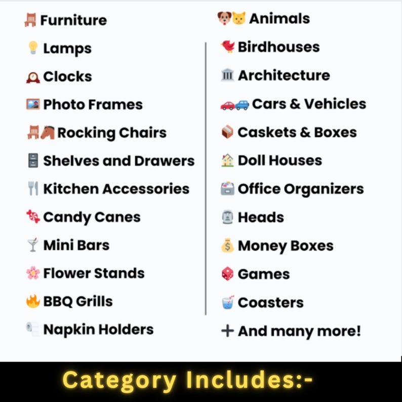 700,000+ Laser Cut Files Mega Bundle, SVG DXF CNC Vector Plans, Digital Download for Glowforge, XTool, Lightburn, Ultimate Woodworking image 9