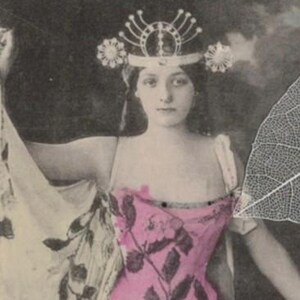 Carte postale ancienne C 1906 MARTHE ALEXANDRE édouardienne inutilisée (voir l'état s'il vous plaît)