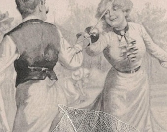 UNUSED Pre 1905 FENCING COUPLE See Condition Please