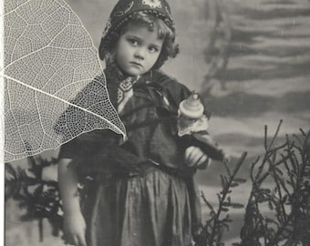 1909 HANNI REINWALD with Doll and Christmas Tree