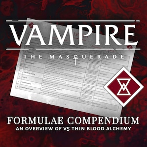 V5 Formulae Compendium (Vampire: the Masquerade)