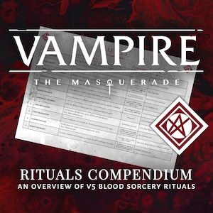 V5 Rituals Compendium (Vampire: the Masquerade)